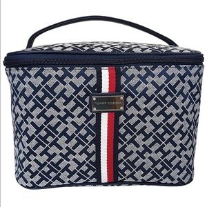 Tommy Hilfiger Train Case/Makeup Bag NEW WITH TAGS